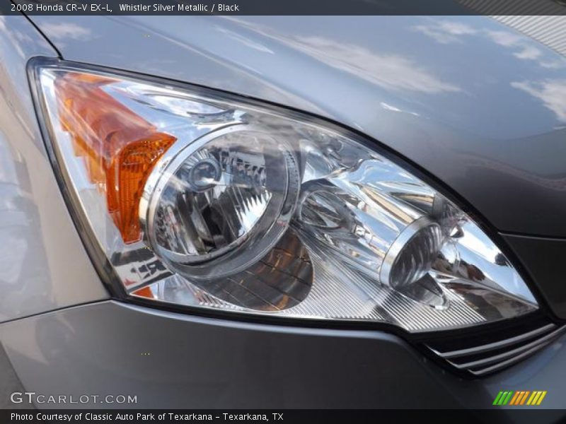 Whistler Silver Metallic / Black 2008 Honda CR-V EX-L