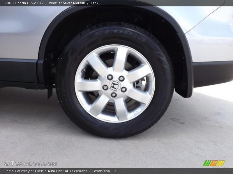 Whistler Silver Metallic / Black 2008 Honda CR-V EX-L