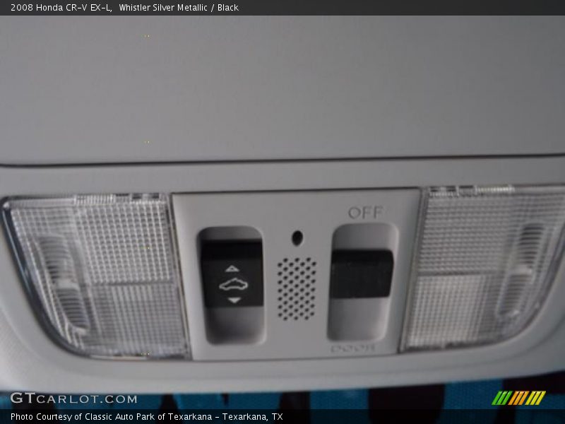 Whistler Silver Metallic / Black 2008 Honda CR-V EX-L