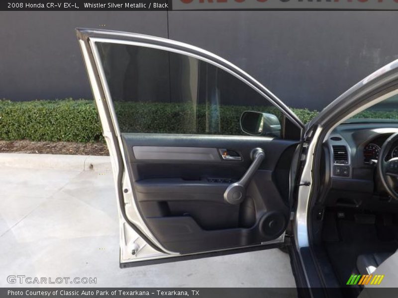 Whistler Silver Metallic / Black 2008 Honda CR-V EX-L