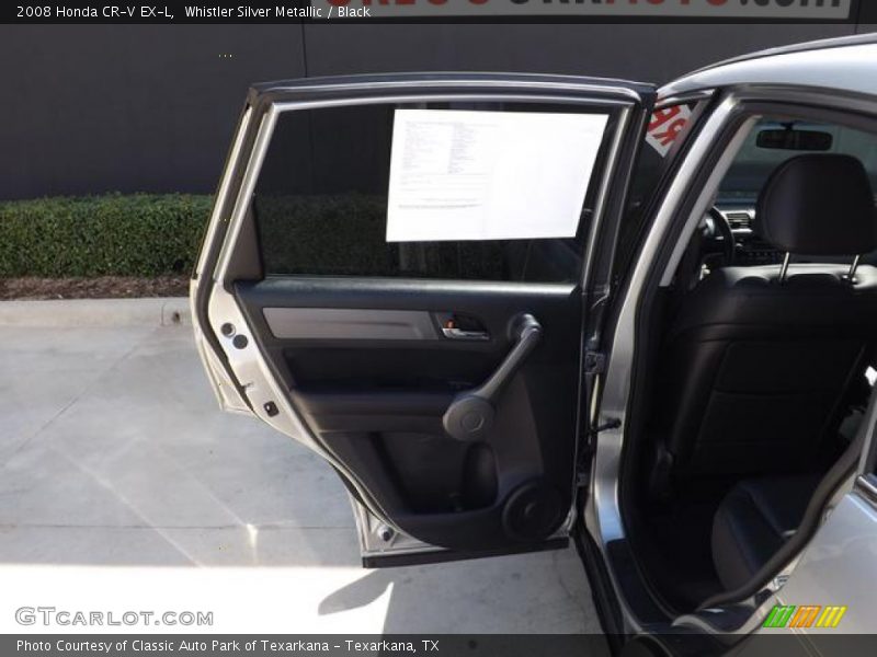 Whistler Silver Metallic / Black 2008 Honda CR-V EX-L