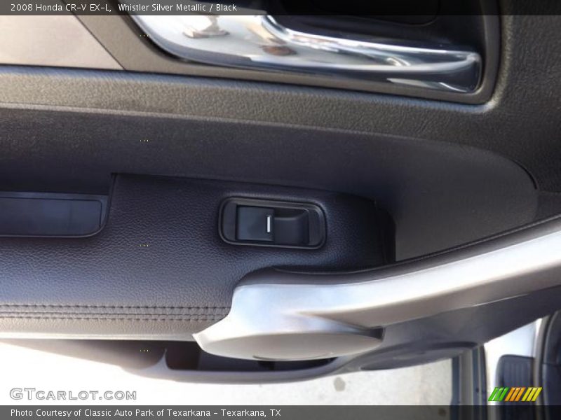 Whistler Silver Metallic / Black 2008 Honda CR-V EX-L