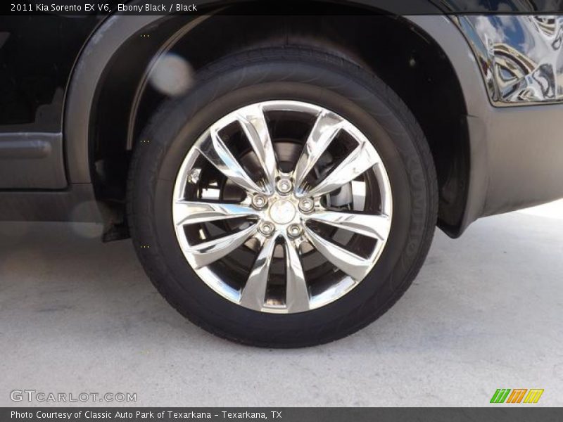 Ebony Black / Black 2011 Kia Sorento EX V6