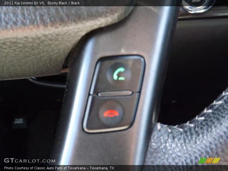 Ebony Black / Black 2011 Kia Sorento EX V6