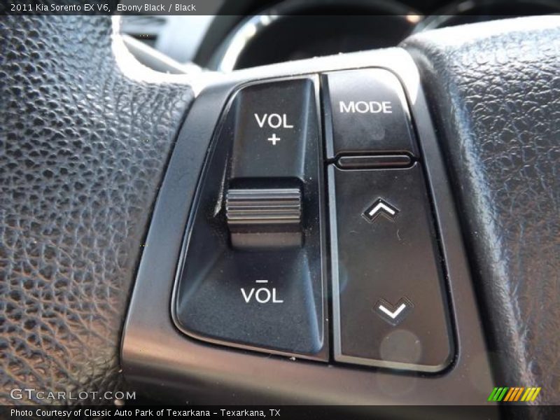 Ebony Black / Black 2011 Kia Sorento EX V6