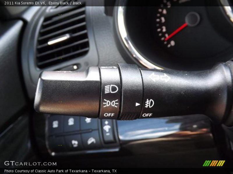 Ebony Black / Black 2011 Kia Sorento EX V6
