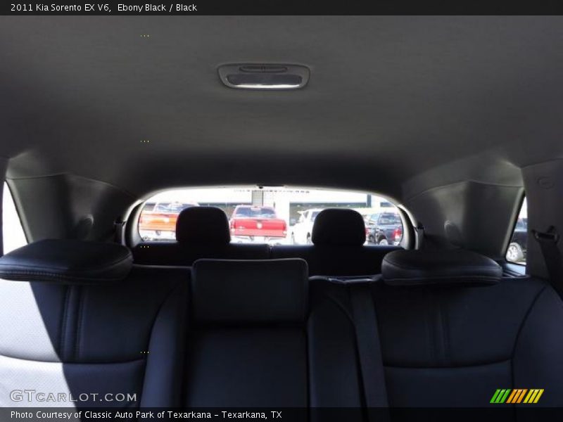 Ebony Black / Black 2011 Kia Sorento EX V6