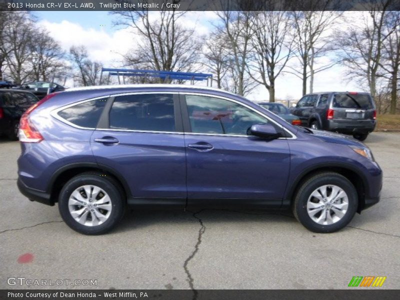 2013 CR-V EX-L AWD Twilight Blue Metallic