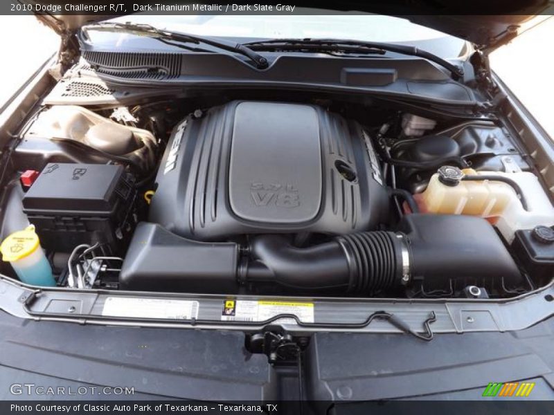 Dark Titanium Metallic / Dark Slate Gray 2010 Dodge Challenger R/T