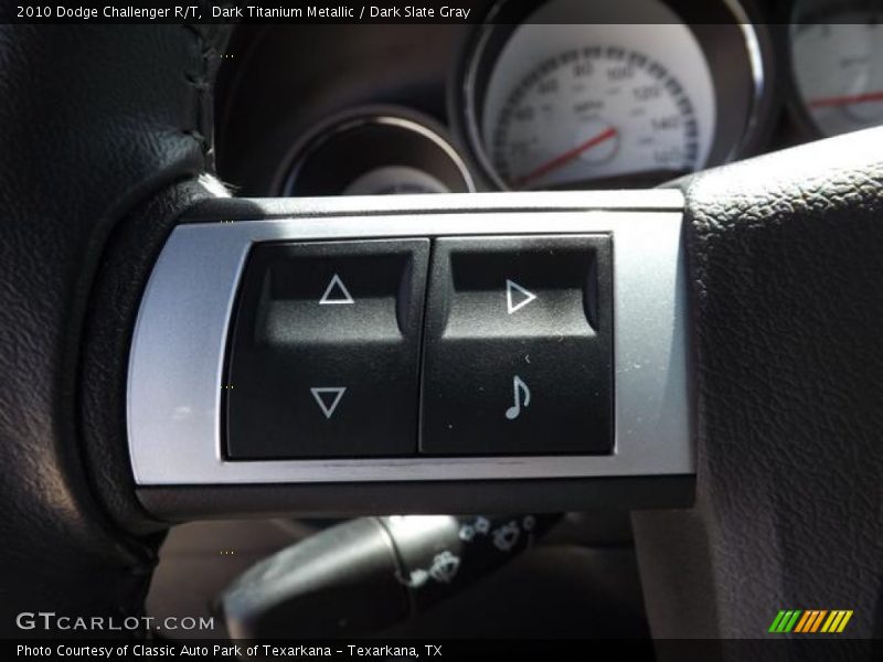 Dark Titanium Metallic / Dark Slate Gray 2010 Dodge Challenger R/T