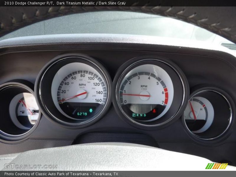 Dark Titanium Metallic / Dark Slate Gray 2010 Dodge Challenger R/T