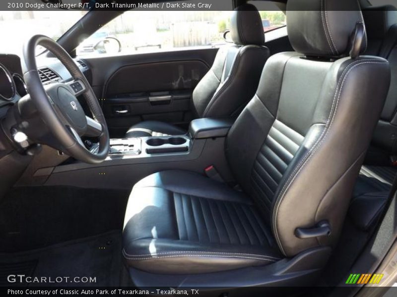 Dark Titanium Metallic / Dark Slate Gray 2010 Dodge Challenger R/T