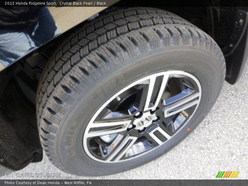 Crystal Black Pearl / Black 2013 Honda Ridgeline Sport