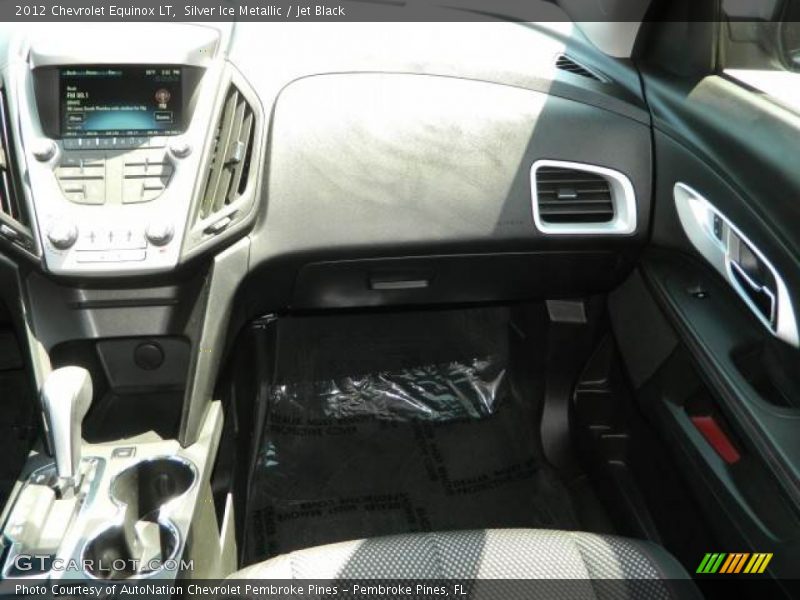 Silver Ice Metallic / Jet Black 2012 Chevrolet Equinox LT