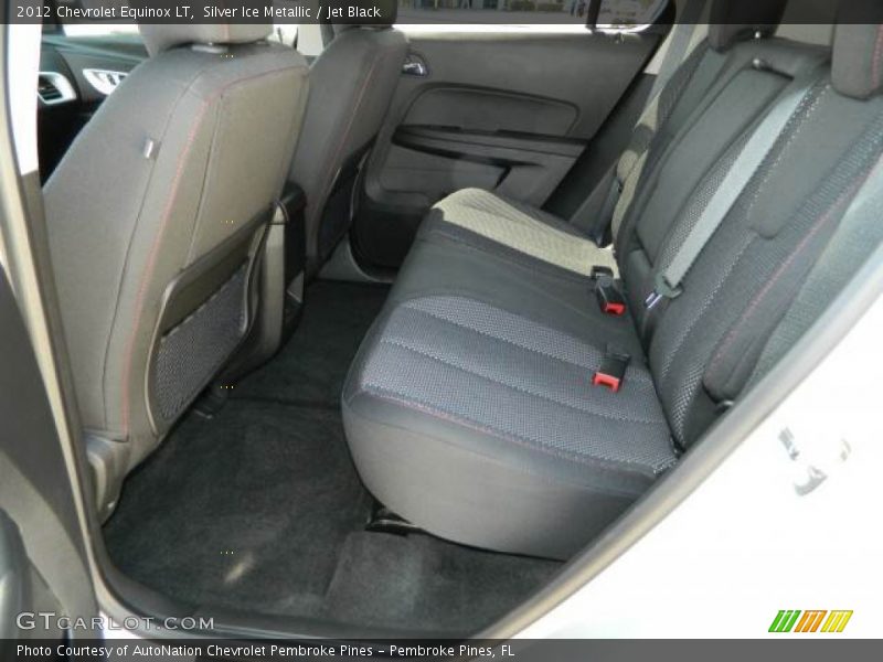 Silver Ice Metallic / Jet Black 2012 Chevrolet Equinox LT