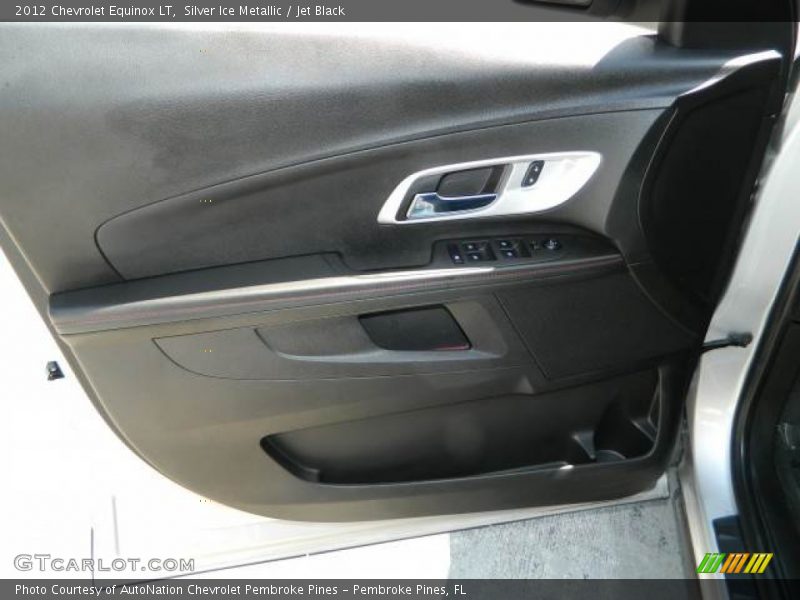 Silver Ice Metallic / Jet Black 2012 Chevrolet Equinox LT