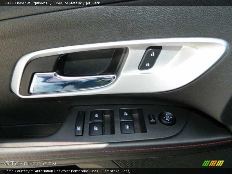 Silver Ice Metallic / Jet Black 2012 Chevrolet Equinox LT