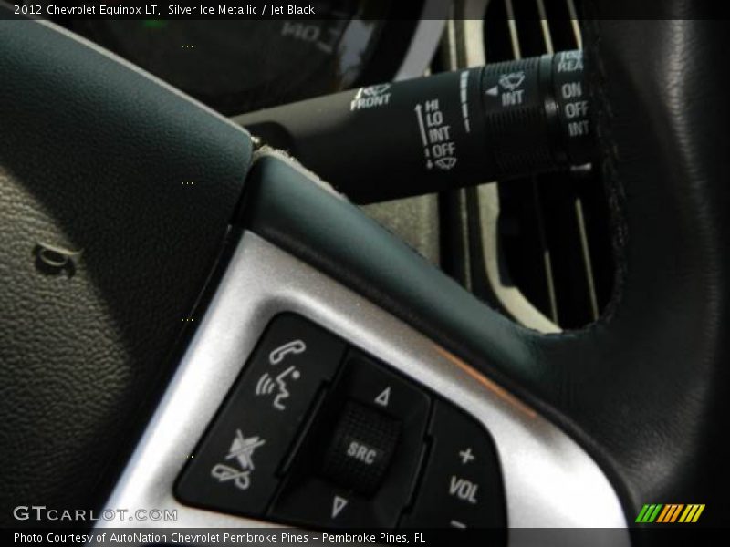 Silver Ice Metallic / Jet Black 2012 Chevrolet Equinox LT