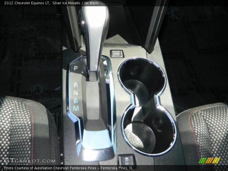 Silver Ice Metallic / Jet Black 2012 Chevrolet Equinox LT