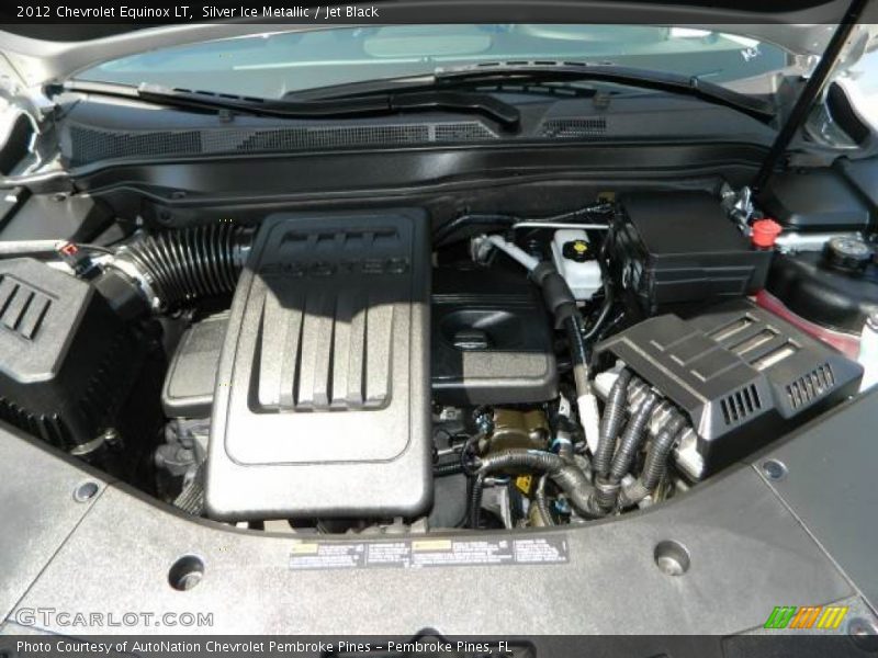 Silver Ice Metallic / Jet Black 2012 Chevrolet Equinox LT