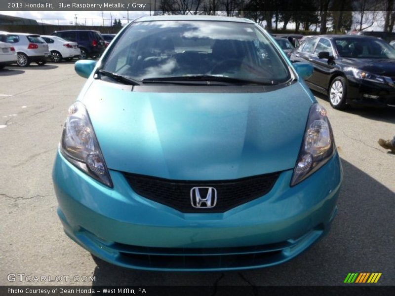 Blue Raspberry Metallic / Gray 2013 Honda Fit