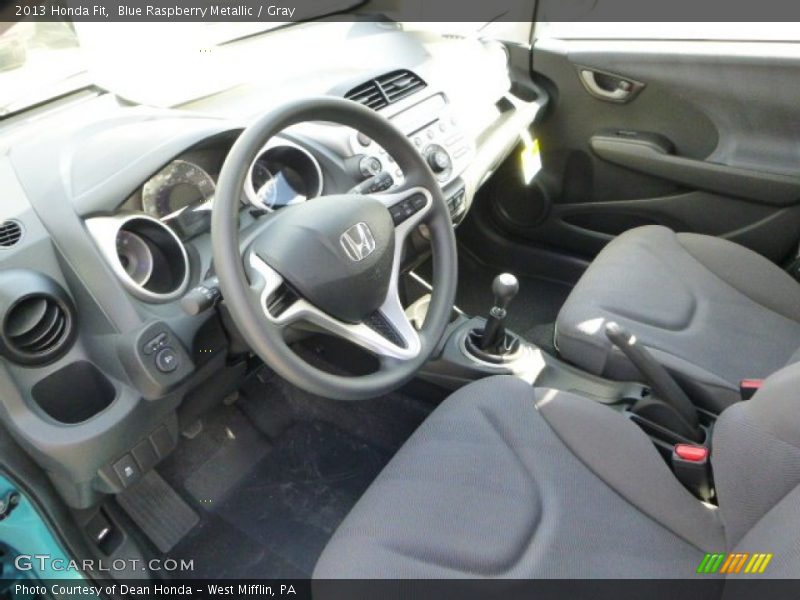 Gray Interior - 2013 Fit  