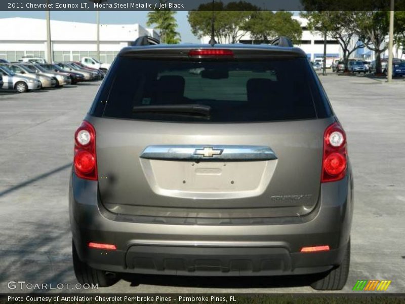 Mocha Steel Metallic / Jet Black 2011 Chevrolet Equinox LT