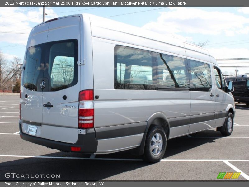 Brilliant Silver Metallic / Lima Black Fabric 2013 Mercedes-Benz Sprinter 2500 High Roof Cargo Van