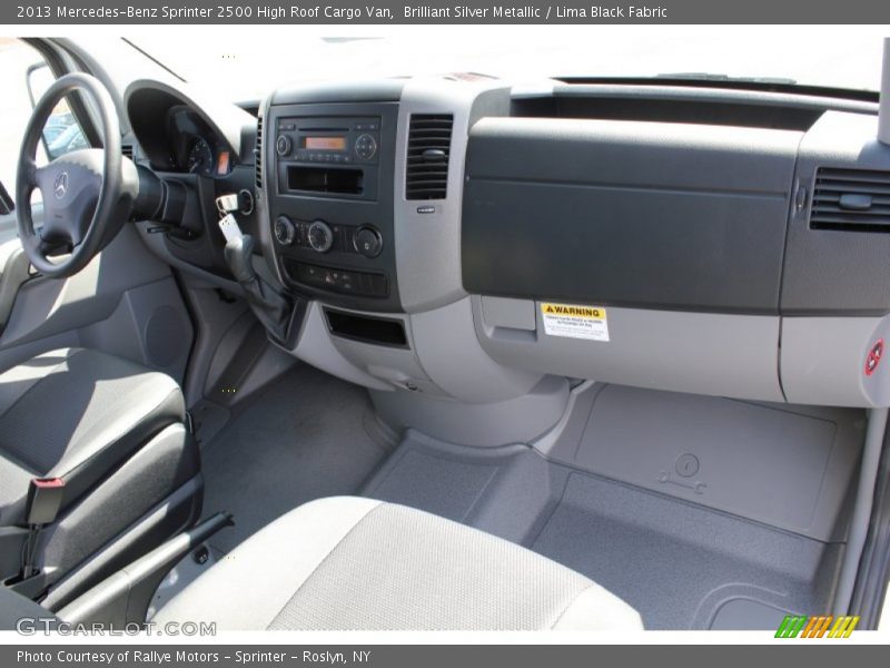 Dashboard of 2013 Sprinter 2500 High Roof Cargo Van