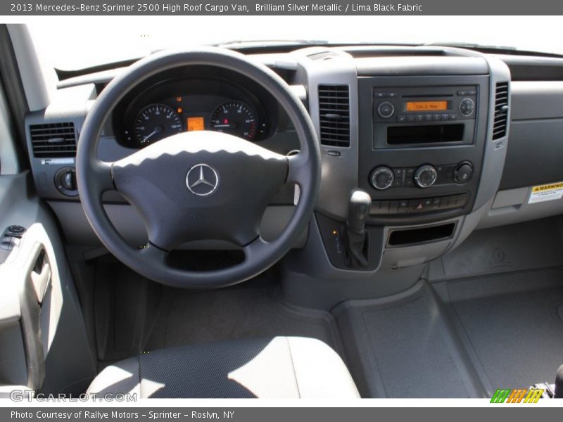 Dashboard of 2013 Sprinter 2500 High Roof Cargo Van