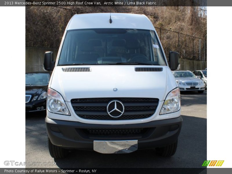 Arctic White / Lima Black Fabric 2013 Mercedes-Benz Sprinter 2500 High Roof Crew Van