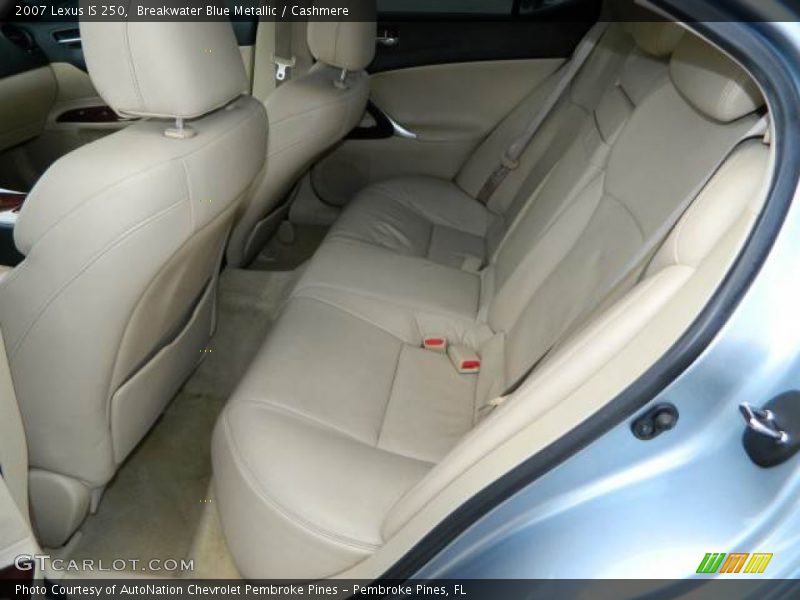 Breakwater Blue Metallic / Cashmere 2007 Lexus IS 250