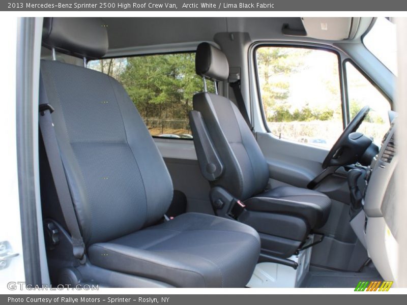 Arctic White / Lima Black Fabric 2013 Mercedes-Benz Sprinter 2500 High Roof Crew Van