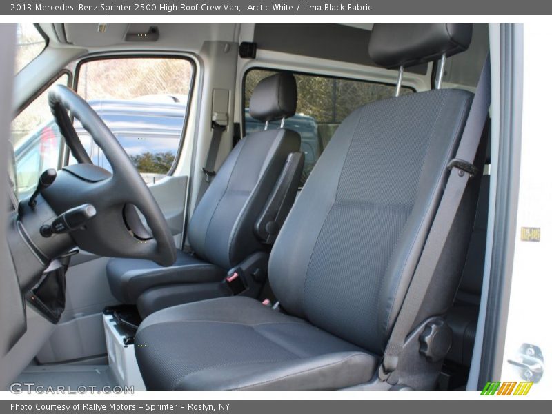 Arctic White / Lima Black Fabric 2013 Mercedes-Benz Sprinter 2500 High Roof Crew Van