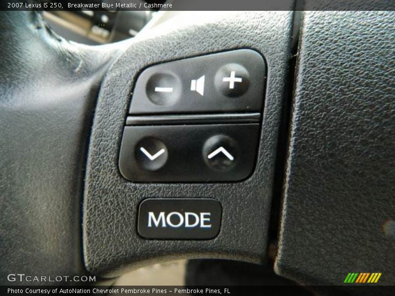 Breakwater Blue Metallic / Cashmere 2007 Lexus IS 250