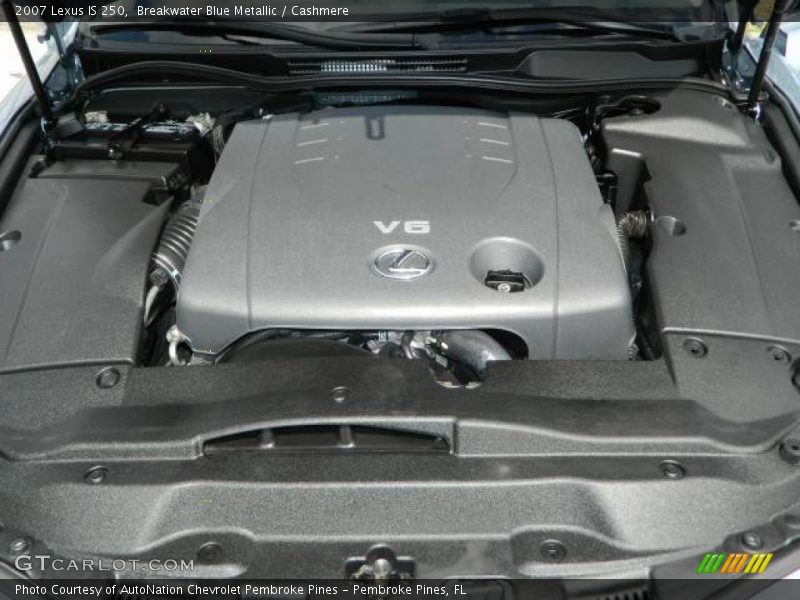 Breakwater Blue Metallic / Cashmere 2007 Lexus IS 250