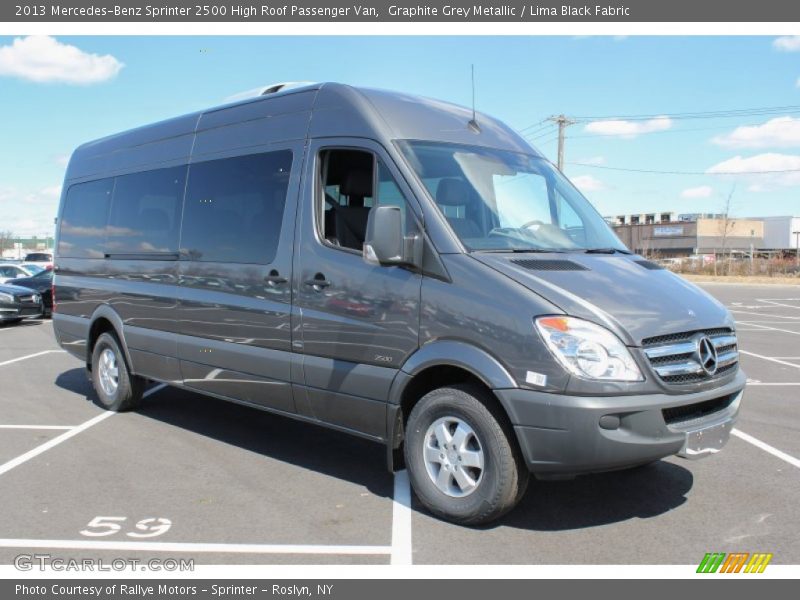 Front 3/4 View of 2013 Sprinter 2500 High Roof Passenger Van