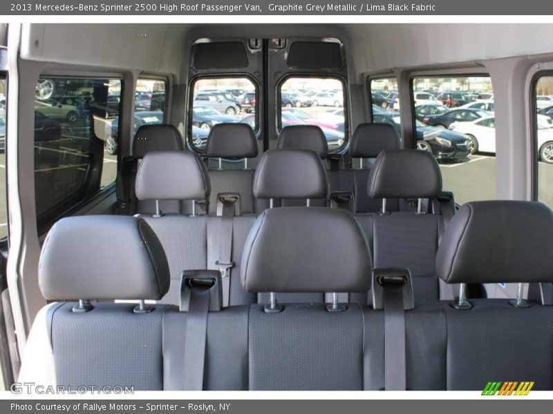 Rear Seat of 2013 Sprinter 2500 High Roof Passenger Van