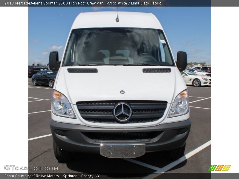 Arctic White / Lima Black Fabric 2013 Mercedes-Benz Sprinter 2500 High Roof Crew Van