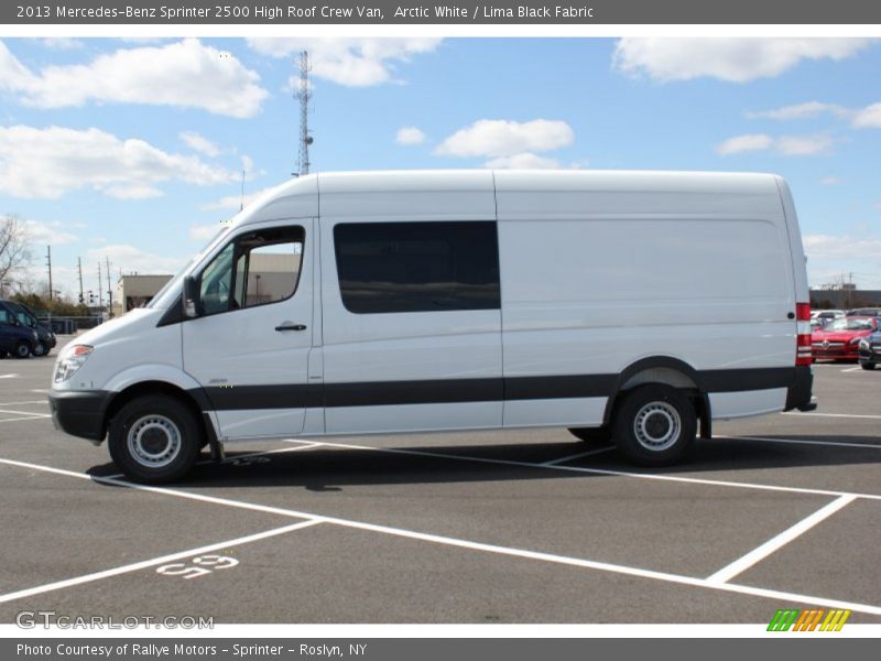  2013 Sprinter 2500 High Roof Crew Van Arctic White