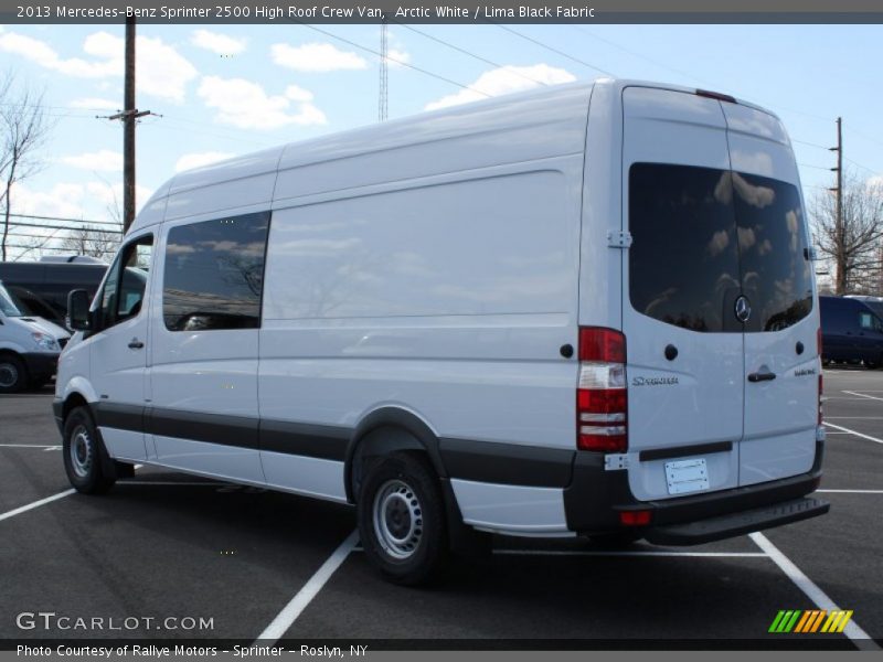 Arctic White / Lima Black Fabric 2013 Mercedes-Benz Sprinter 2500 High Roof Crew Van