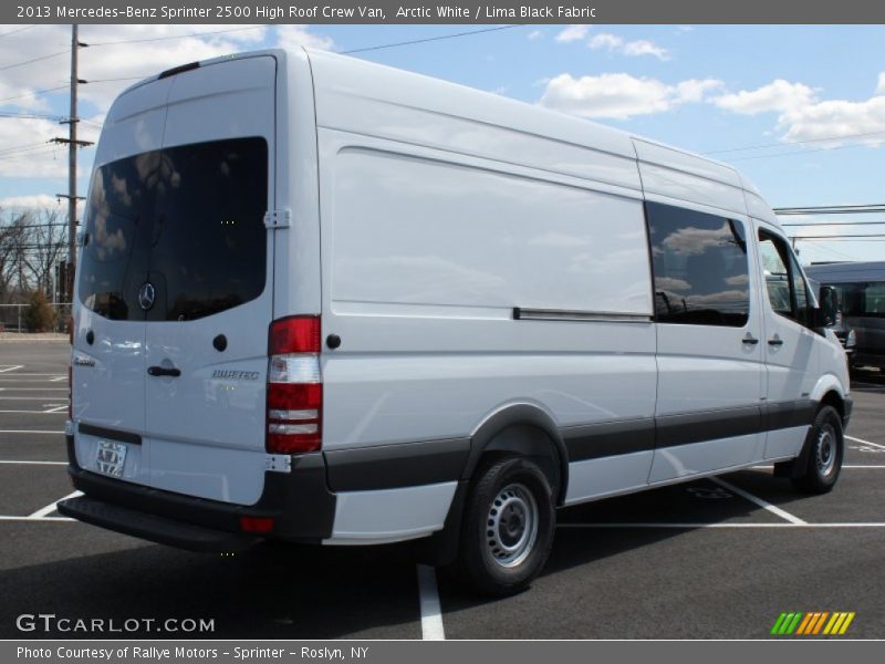 Arctic White / Lima Black Fabric 2013 Mercedes-Benz Sprinter 2500 High Roof Crew Van