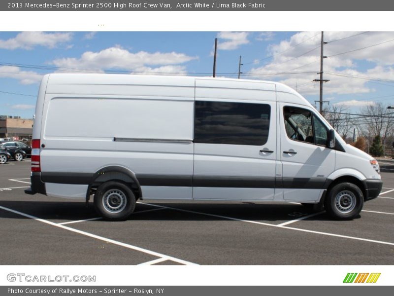  2013 Sprinter 2500 High Roof Crew Van Arctic White