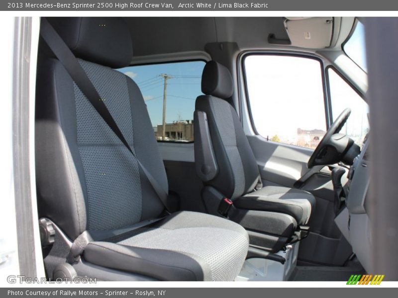 Arctic White / Lima Black Fabric 2013 Mercedes-Benz Sprinter 2500 High Roof Crew Van