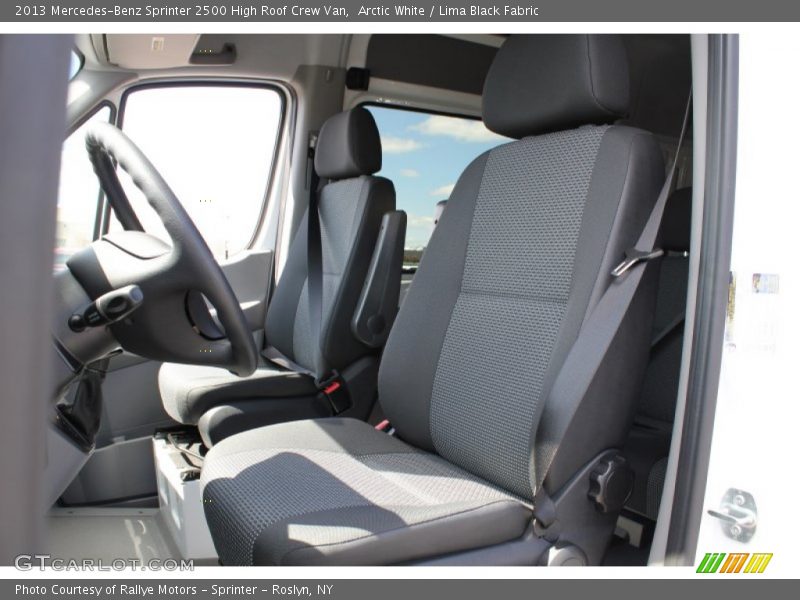 Arctic White / Lima Black Fabric 2013 Mercedes-Benz Sprinter 2500 High Roof Crew Van