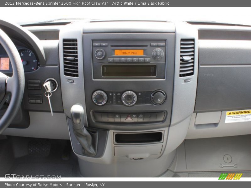 Arctic White / Lima Black Fabric 2013 Mercedes-Benz Sprinter 2500 High Roof Crew Van