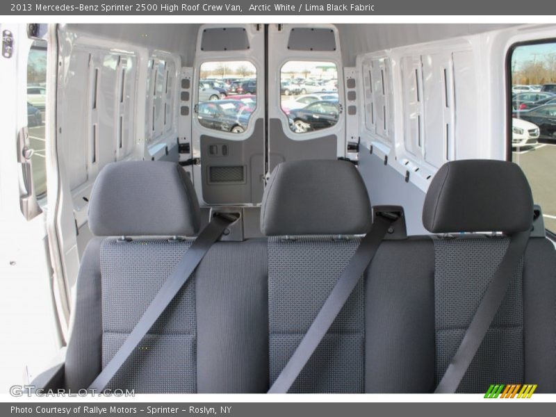 Arctic White / Lima Black Fabric 2013 Mercedes-Benz Sprinter 2500 High Roof Crew Van
