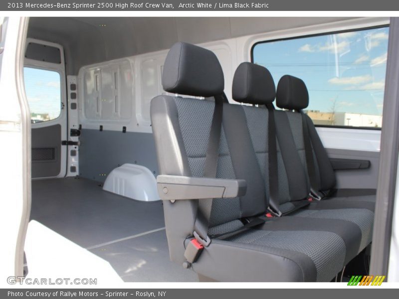 Arctic White / Lima Black Fabric 2013 Mercedes-Benz Sprinter 2500 High Roof Crew Van