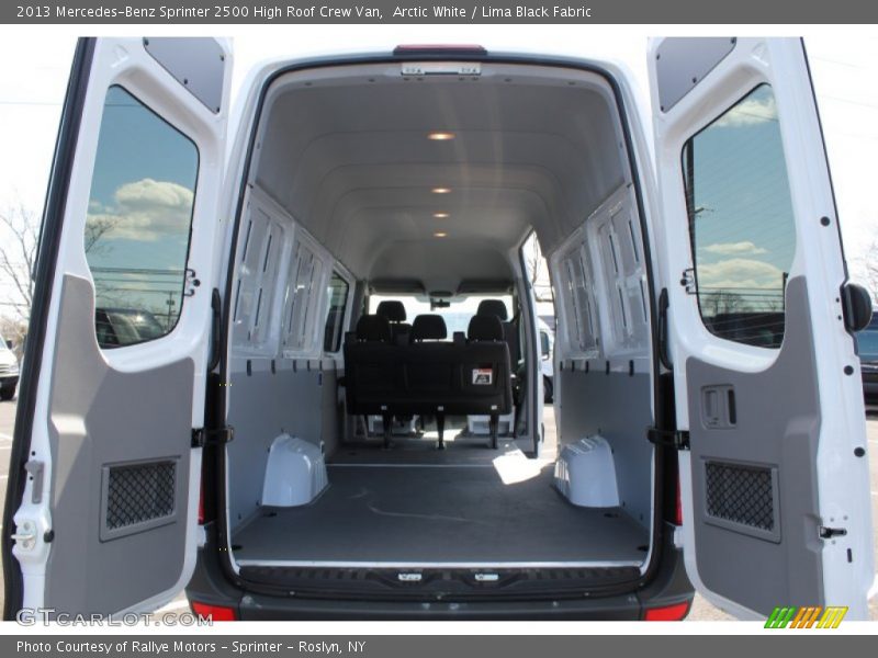 Arctic White / Lima Black Fabric 2013 Mercedes-Benz Sprinter 2500 High Roof Crew Van