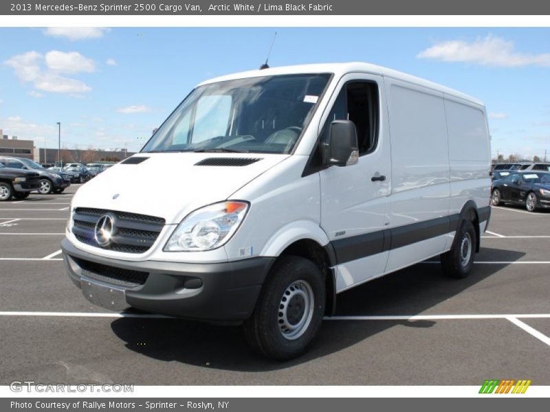 Arctic White / Lima Black Fabric 2013 Mercedes-Benz Sprinter 2500 Cargo Van